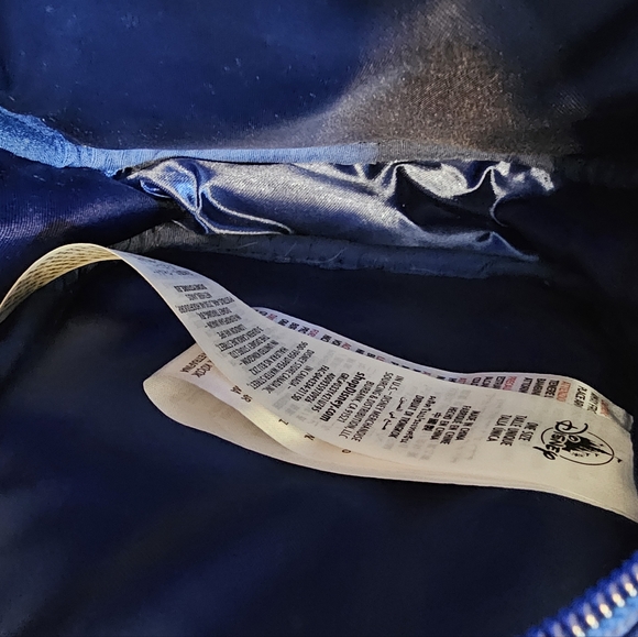 Walt Disney World Minnie Mouse 50th Anniversary Backpack Crossbody Bag Blue/Gold - Picture 9 of 9